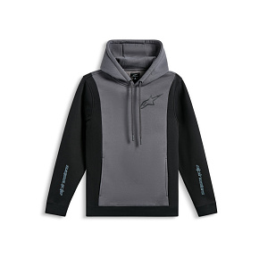 mikina IGNITE HOODIE, ALPINESTARS (šedá/černá) mikina IGNITE HOODIE, ALPINESTARS (šedá/černá)