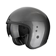 Moto přilba SCORPION BELFAST EVO solid metalická šedá Moto přilba SCORPION BELFAST EVO solid metalická šedá