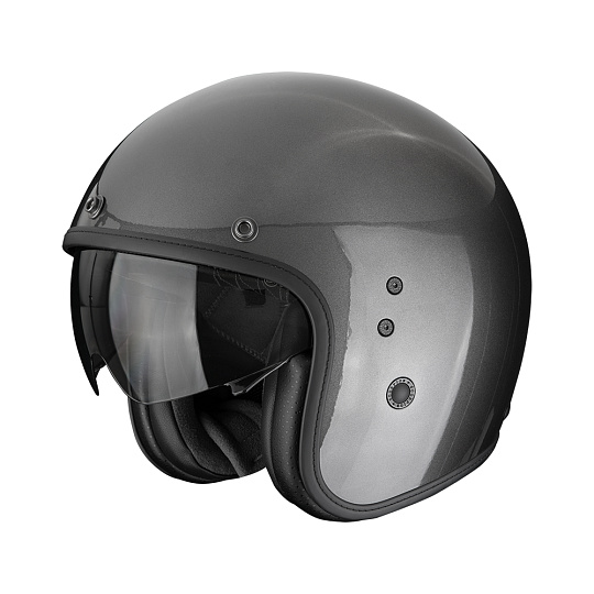 Moto přilba SCORPION BELFAST EVO solid metalická šedá