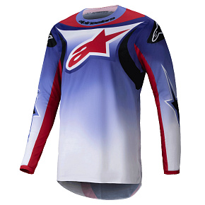 dres FLUID WURX, ALPINESTARS (fialová/červená) dres FLUID WURX, ALPINESTARS (fialová/červená)