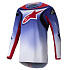 dres FLUID WURX, ALPINESTARS (fialová/červená)