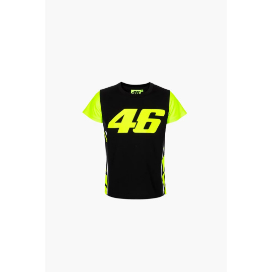 Dětské triko Valentino Rossi VR46 WRT černo/žluté 449704