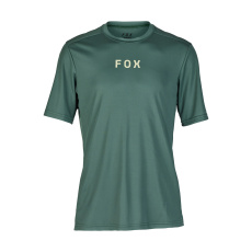 Pánský cyklo dres Fox Ranger Ss Jersey Moth Hunter Green *