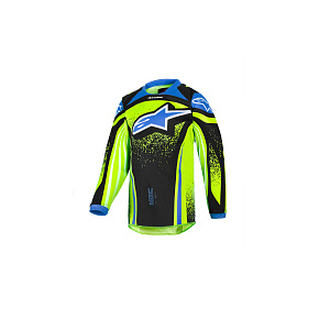dres RACER NOMUR KIDS, ALPINESTARS, dětské (tmavě modrá/žlutá fluo/černá) 2027 dres RACER NOMUR KIDS, ALPINESTARS, dětské (tmavě modrá/žlutá fluo/černá) 2027