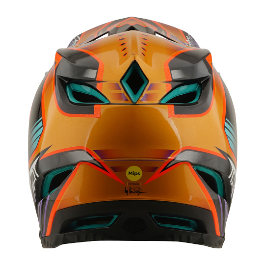 TLD HELMA D4 CARBON MIPS CREST GOLD (13901700)