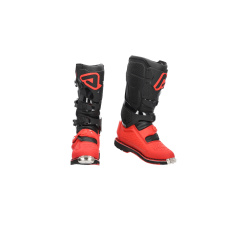 ACERBIS motokros boty X-ROCK MM TWO červená/černá