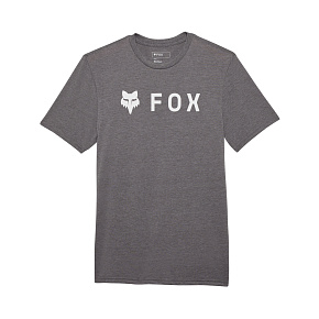 Pánské triko Fox Absolute Ss Tech Tee Heather Graphite Pánské triko Fox Absolute Ss Tech Tee Heather Graphite