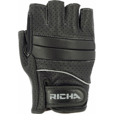 Moto rukavice RICHA MITAINE bezprstové černé Moto rukavice RICHA MITAINE bezprstové černé