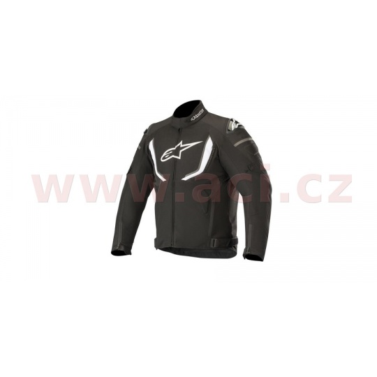 bunda T-GP R 2 WATERPROOF, ALPINESTARS (černá/bílá) 2022