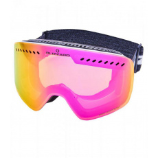 lyžařské brýle BLIZZARD Ski Gog. 983 MDAVZOW, white shiny, smoke2, pink REVO, AKCE