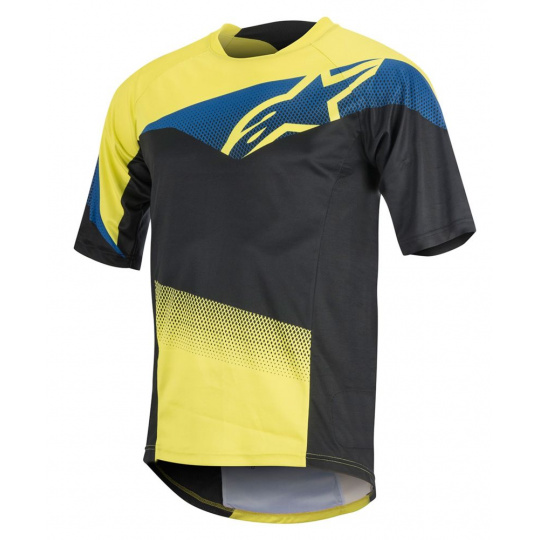 Alpinestars Mesa S/S Jersey dres Acid Yellow Royal Blue