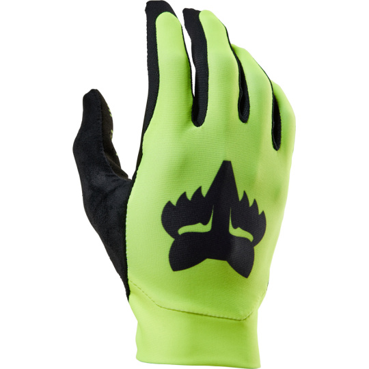 Pánské cyklo rukavice Fox Flexair Glove Lunar  Black/Yellow