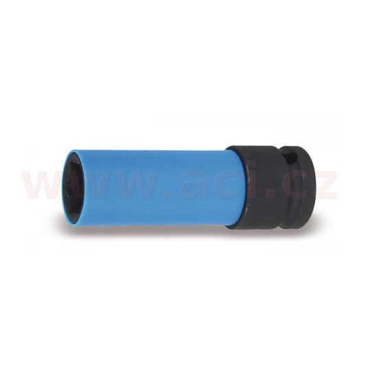 nástavec k rázovým utahovákům 1/2", modrý, 17 mm BETA