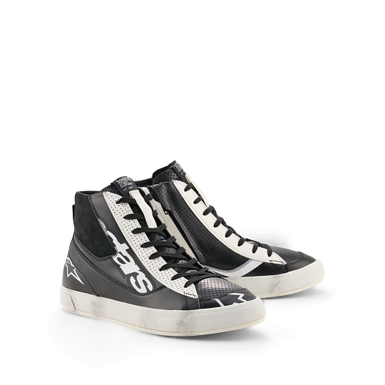 boty STATED FLAIR, ALPINESTARS (černá/bílá) 2027 boty STATED FLAIR, ALPINESTARS (černá/bílá) 2027