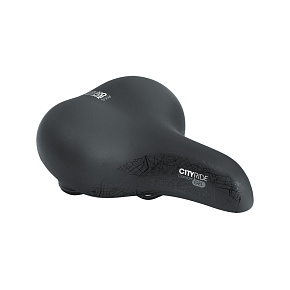 KELLYS Sedlo KLS CITYRIDE 017 GEL, black KELLYS Sedlo KLS CITYRIDE 017 GEL, black