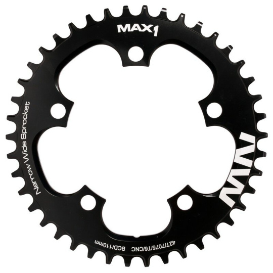 převodník MAX1 Narrow Wide BCD 110 mm 42z černý