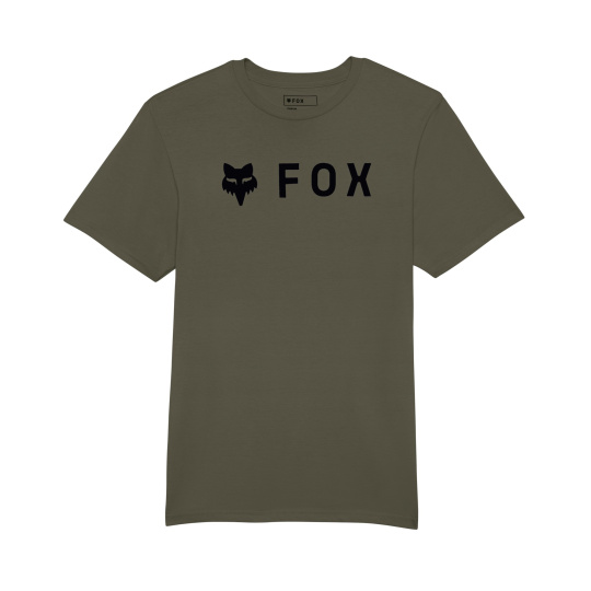 Pánské triko Fox Absolute Ss Prem Tee  Olive Green