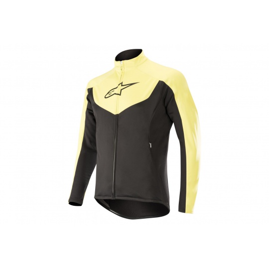 Alpinestars Mid Layer Jacket - Black/Acid Yellow