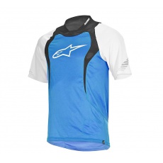 Alpinestars Drop S/S Jersey dres Electric Blue/White