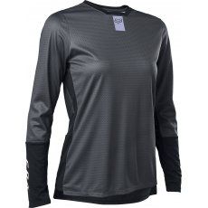 Dámský cyklo dres Fox W Defend Ls Jersey Dark Shadow * Dámský cyklo dres Fox W Defend Ls Jersey Dark Shadow *