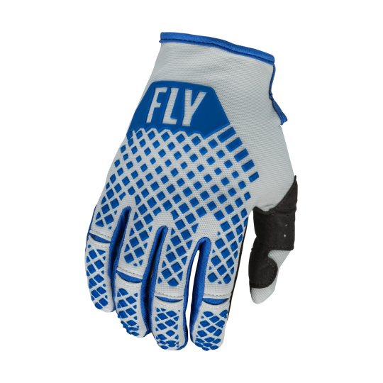 rukavice KINETIC, FLY RACING - USA 2023 (modrá/šedá)