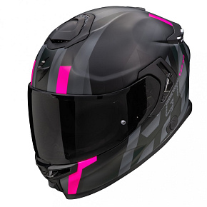 Moto přilba SCORPION EXO-GT SP CARBON AIR TOURADVEN matná černo/růžová Moto přilba SCORPION EXO-GT SP CARBON AIR TOURADVEN matná černo/růžová