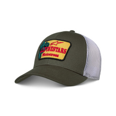 kšiltovka HARDWARE TRUCKER, ALPINESTARS (zelená/bílá) kšiltovka HARDWARE TRUCKER, ALPINESTARS (zelená/bílá)