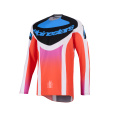 dres TECHSTAR KNIF, ALPINESTARS (světle šedá/oranžová fluo/černá) 2026