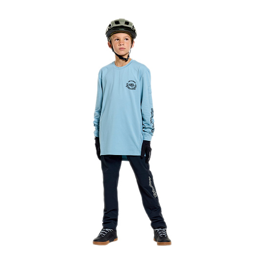 TLD DĚTSKÝ DRES S DLOUHÝM RUKÁVEM YOUTH RUCKUS RIDE LONG SLEEVE TEE CARBS DAWN BLUE (38625100)