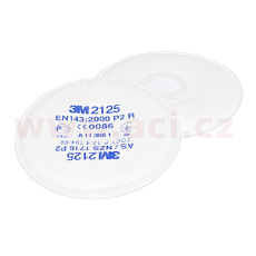 3M™ sada 2 kusů filtrů proti částicím řady 2000, provedení 2125, úroveň ochrany P2 R