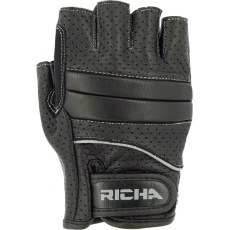 Moto rukavice RICHA MITAINE bezprstové černé Moto rukavice RICHA MITAINE bezprstové černé