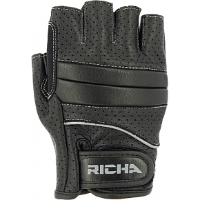 Moto rukavice RICHA MITAINE bezprstové černé Moto rukavice RICHA MITAINE bezprstové černé
