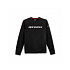 Alpinestars Linear crew Fleece mikina Černo/bíla