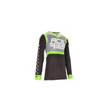 dres MX X -FLEX FIVE černá/zelená dres MX X -FLEX FIVE černá/zelená