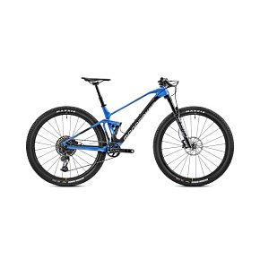 MONDRAKER MONDRAKER F-Podium Carbon DC R, marlin blue/carbon/racing silver, 2023 MONDRAKER MONDRAKER F-Podium Carbon DC R, marlin blue/carbon/racing silver, 2023