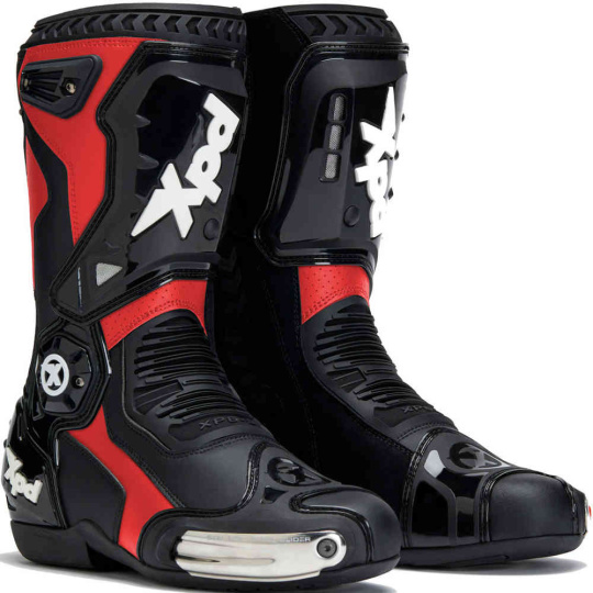 Moto boty XPD XP6-S černo/červené