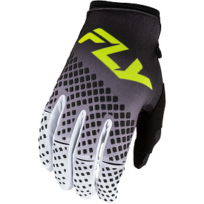 rukavice KINETIC FADE, FLY RACING - USA (černá/bílá/hi-vis) rukavice KINETIC FADE, FLY RACING - USA (černá/bílá/hi-vis)