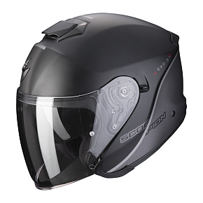 Moto přilba SCORPION EXO-S1 ESSENCE matná černo/stříbrná Moto přilba SCORPION EXO-S1 ESSENCE matná černo/stříbrná