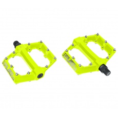 KELLYS Pedál KLS FLAT 50 BB lime KELLYS Pedál KLS FLAT 50 BB lime