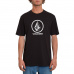 Pánské triko Volcom Crisp Stone Bsc Ss Black 