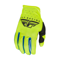 rukavice LITE, FLY RACING - USA 2023 (hi-vis/černá) rukavice LITE, FLY RACING - USA 2023 (hi-vis/černá)