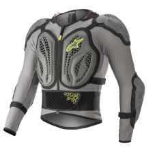 Chránič těla BIONIC ACTION 2022 splňující předpisy FIM, ALPINESTARS (tmavá šedá/šedá/žlutá fluo) Chránič těla BIONIC ACTION 2022 splňující předpisy FIM, ALPINESTARS (tmavá šedá/šedá/žlutá fluo)