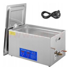 ultrazvuková myčka, objem 25 l, digitální regulace, vnitřní rozměry 500×300×200 mm ultrazvuková myčka, objem 25 l, digitální regulace, vnitřní rozměry 500×300×200 mm