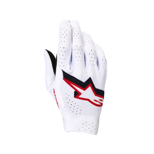 rukavice SUPERTECH MX, ALPINESTARS (bílá/černá/červená) 2026