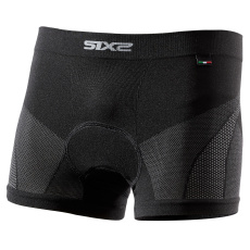 SIXS BOX2 V2 boxerky s vložkou carbon černá SIXS BOX2 V2 boxerky s vložkou carbon černá