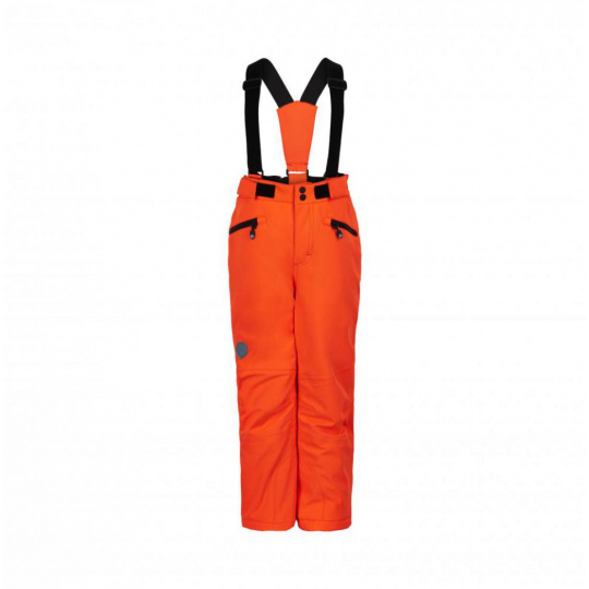 kalhoty COLOR KIDS Ski pants w.pockets, AF 10.000, orange clown fish