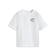 triko WILD OVERSIZED CSF, ALPINESTARS (bílá)