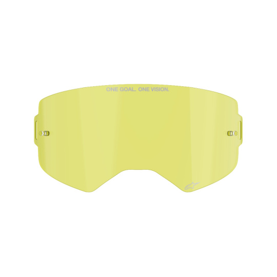 plexi pro brýle SUPERTECH, ALPINESTARS (žluté)