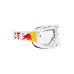 Red Bull Spect motokrosové brýle WHIP bílé s čirým sklem