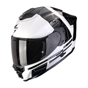 Moto přilba SCORPION EXO-1500 AIR DUAL bílo/černo/modrá Moto přilba SCORPION EXO-1500 AIR DUAL bílo/černo/modrá